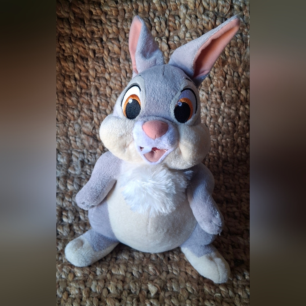 Disney Just Play Bambi Thumper Bunny Rabbit Plush Stuffed Toy 12"